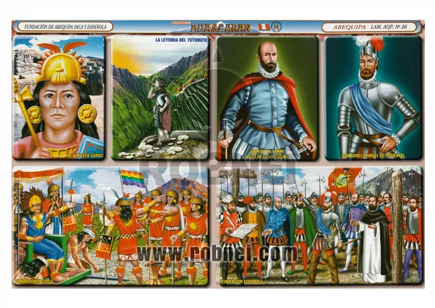 Fundacion De Arequipa Inca Espanola